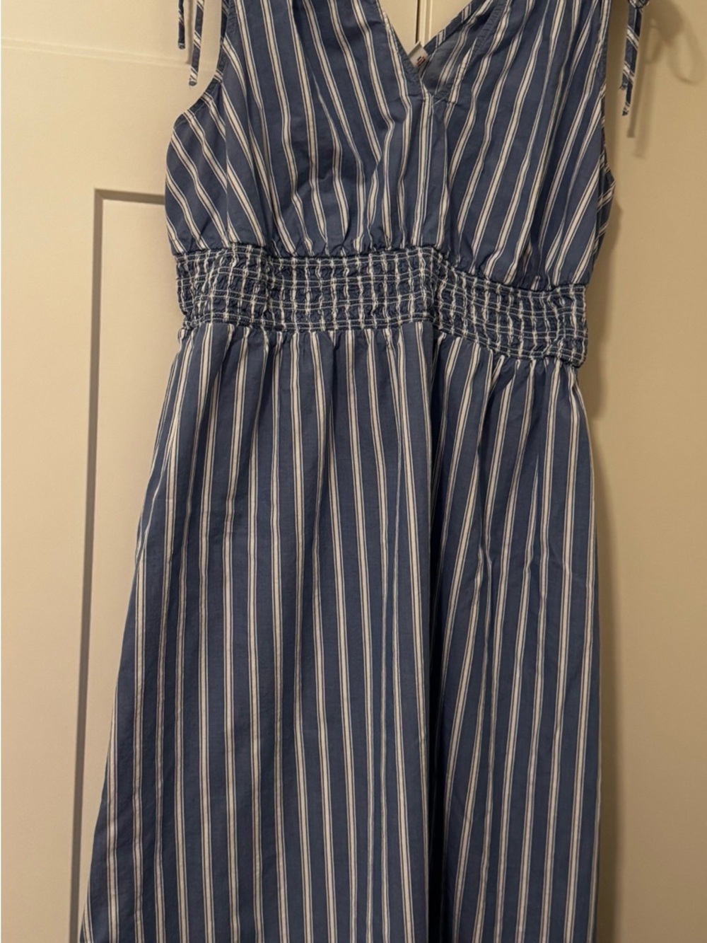 Old Navy Blue & White Striped Dress – Size 2X